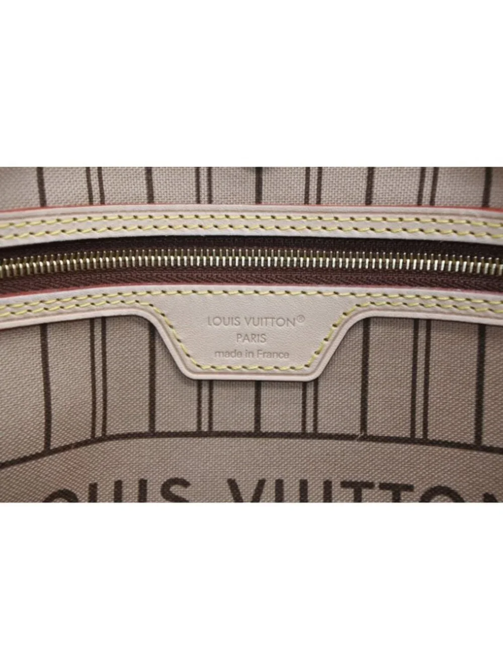 Louis Vuitton Neverfull PM Tote Bag Brown Pivoine